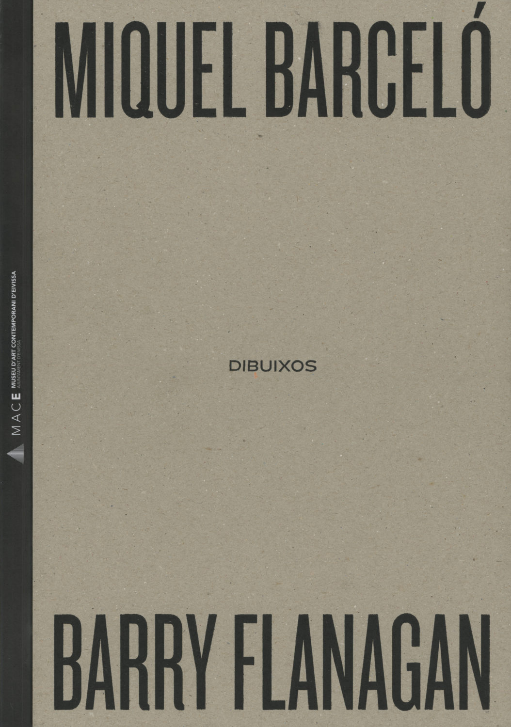 Barry Flanagan & miquel Barcelo, Catalogue cover, cropped