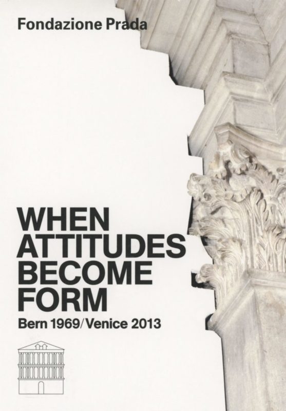 When Attitudes Become Form, 2013, Private view card, cropped