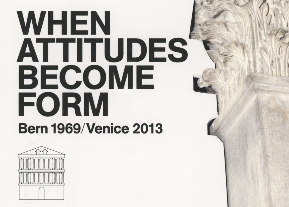 When Attitudes Become Form | Fondazione Prada, Italy