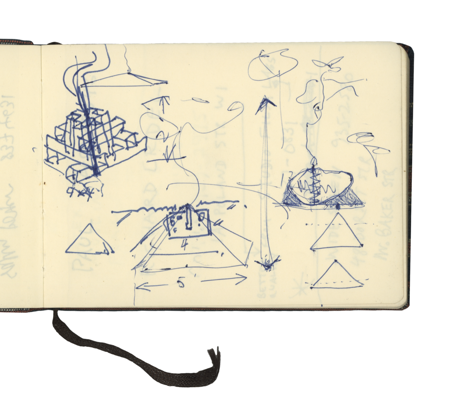 Sketch and notebook (c. 1998)