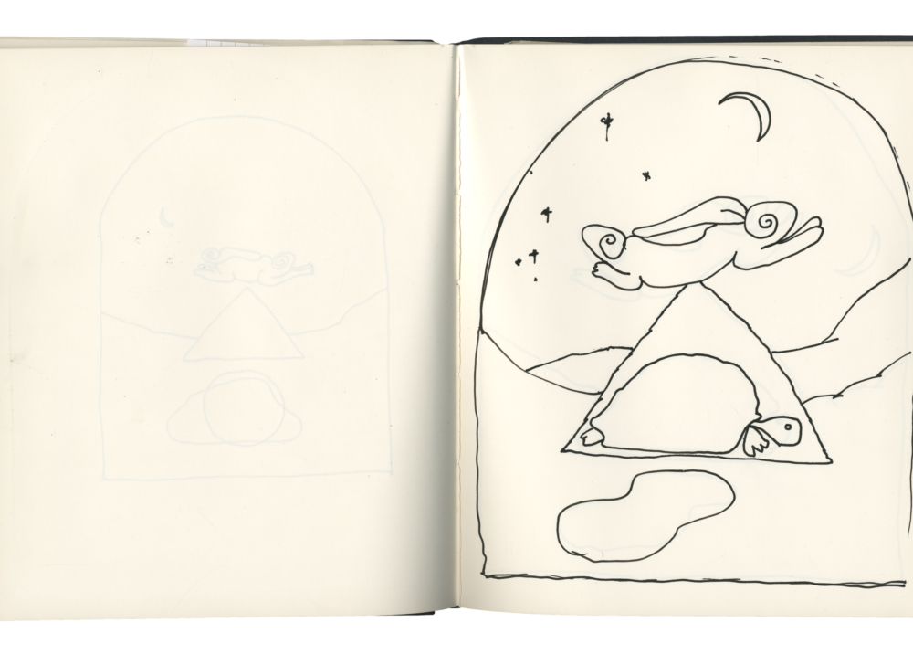 Sketch and notebook (September – October 1979)