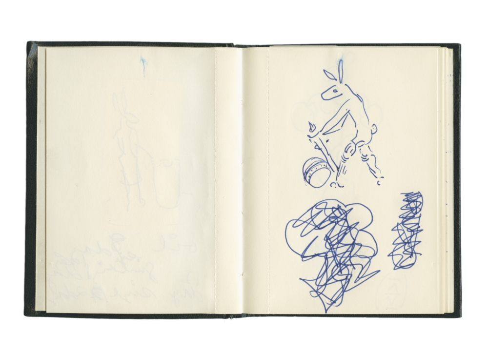 Sketch and notebook (August – September 1981)