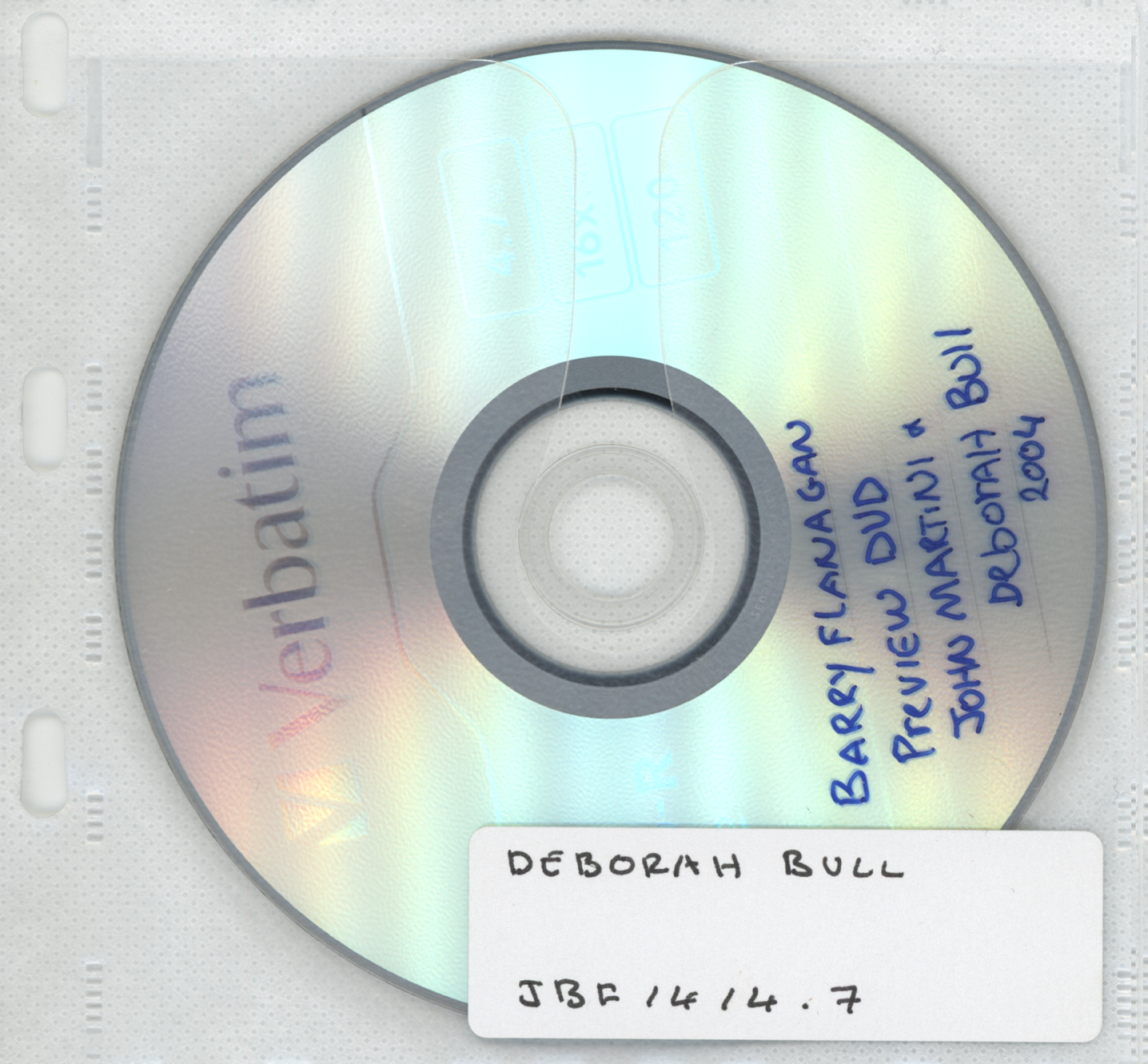 Deborah Bull documentary and footage (2002-2004)