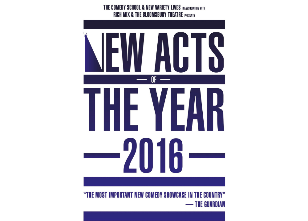 NATYS: NEW ACTS OF THE YEAR 2016
