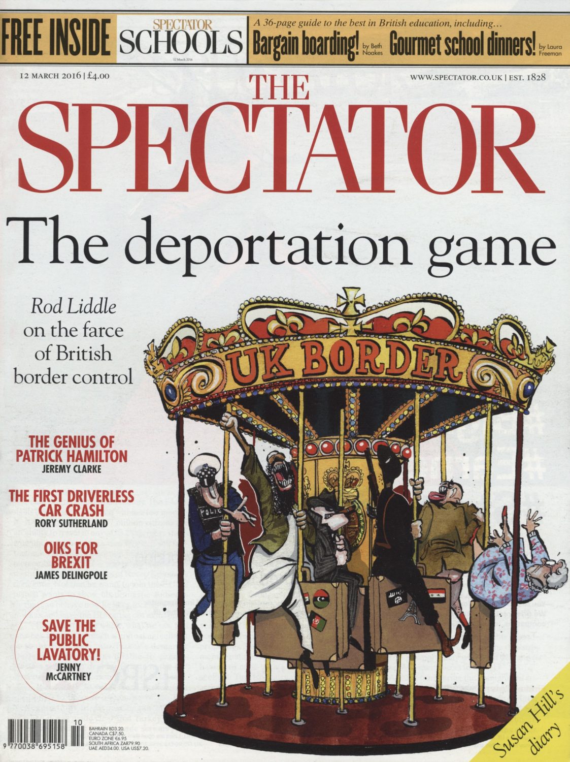 The Spectator | 12/03/2016 2016 Journal | Barry Flanagan
