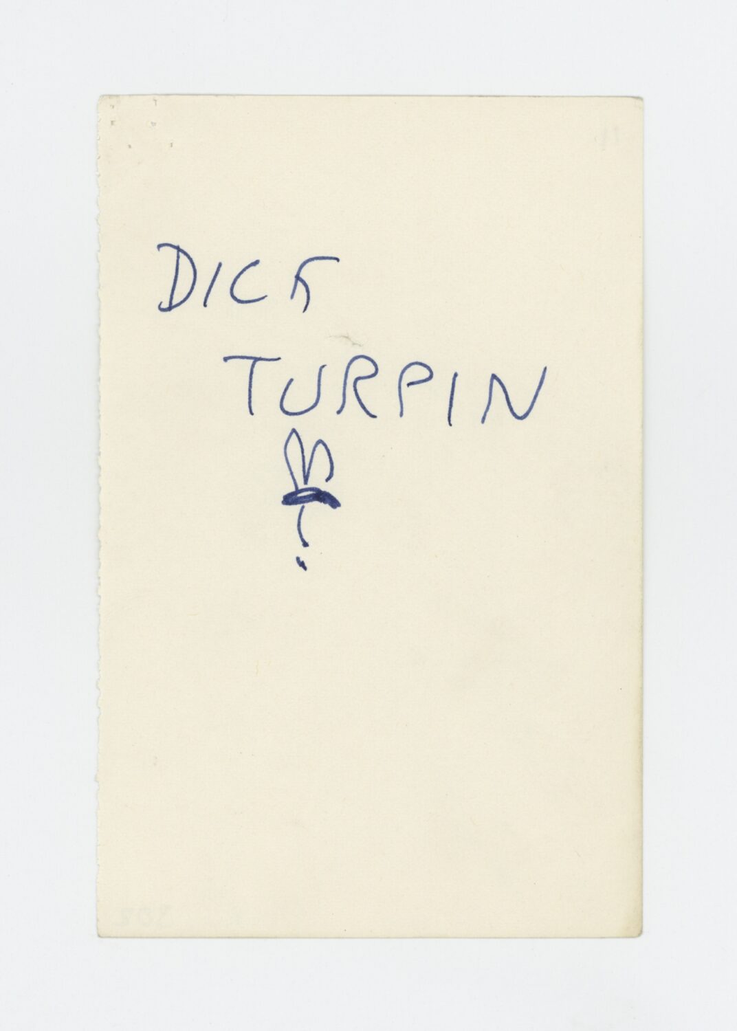Hare: Dick Turpin