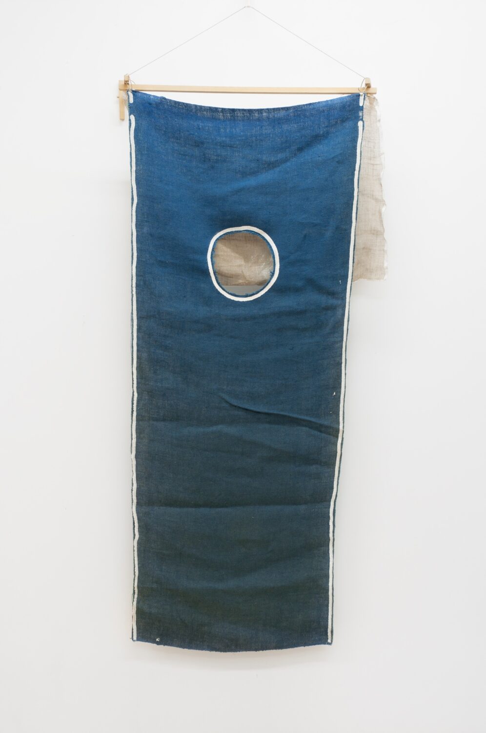 Untitled (blue wall hanging)