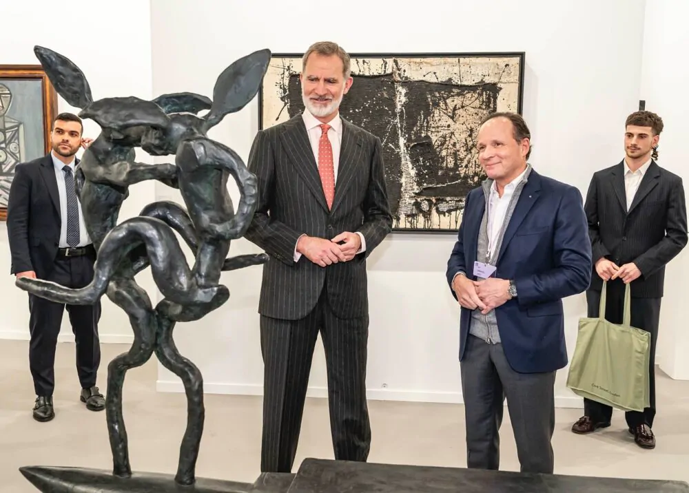 Royal Visit at ARCO Madrid
